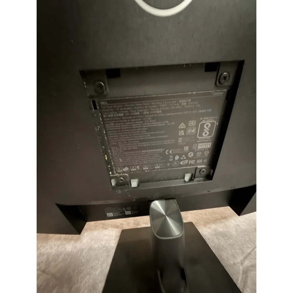 Dell E2423H 24in LCD Monitor FHD 60Hz DisplayPort VGA Widescreen Black